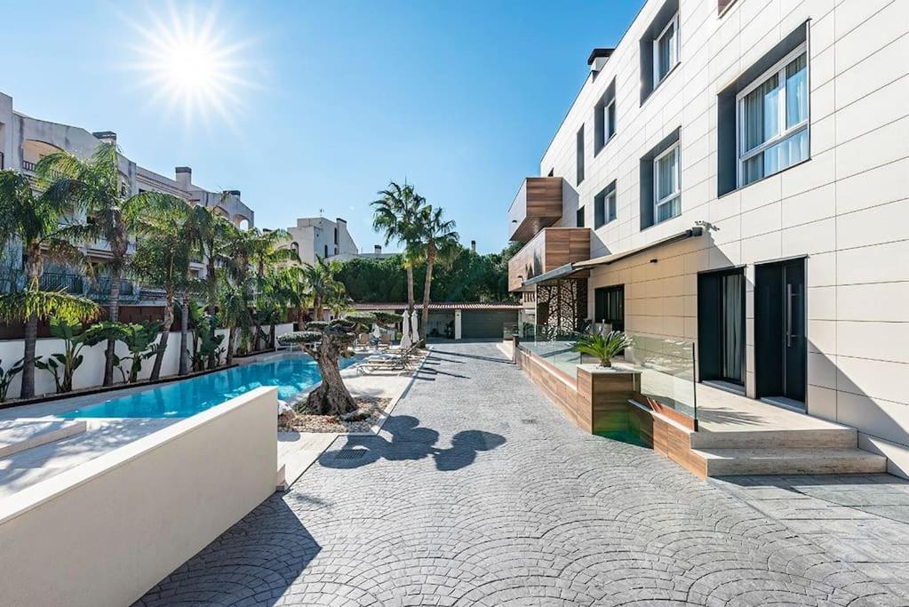 5 Stelle Piscina, Jacuzzi, Wifi - 2 Min Dal Mare Daire Miami Playa Dış mekan fotoğraf