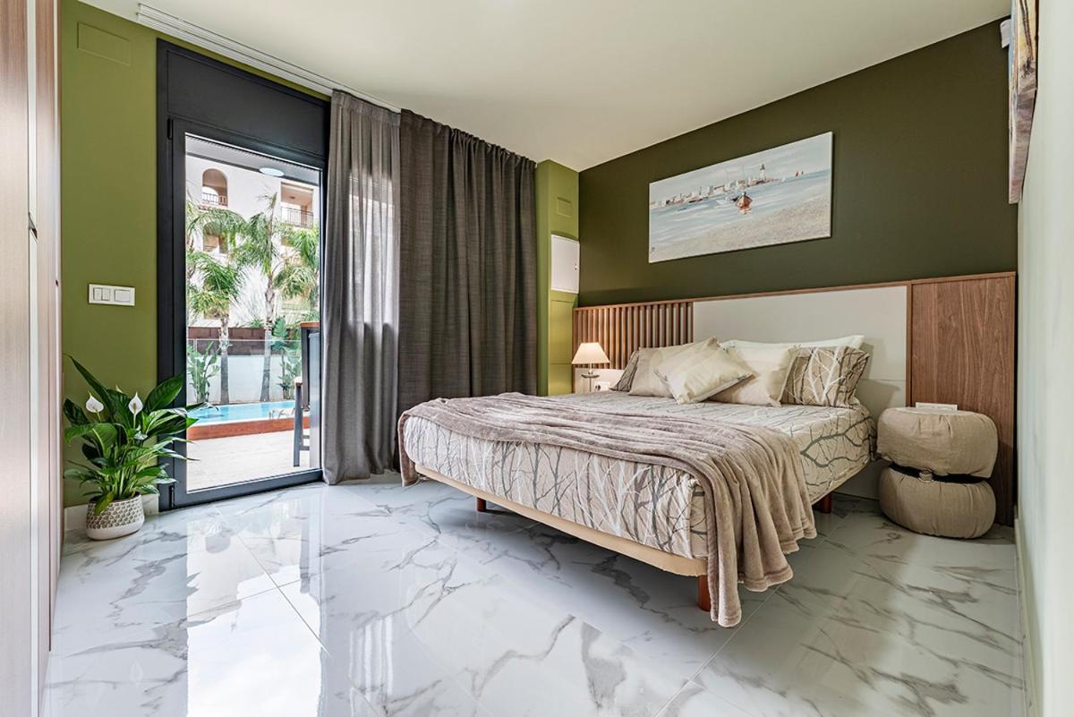 5 Stelle Piscina, Jacuzzi, Wifi - 2 Min Dal Mare Daire Miami Playa Dış mekan fotoğraf